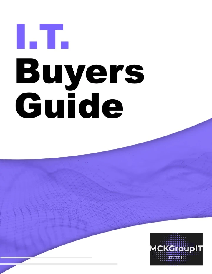 IT Buyers Guide